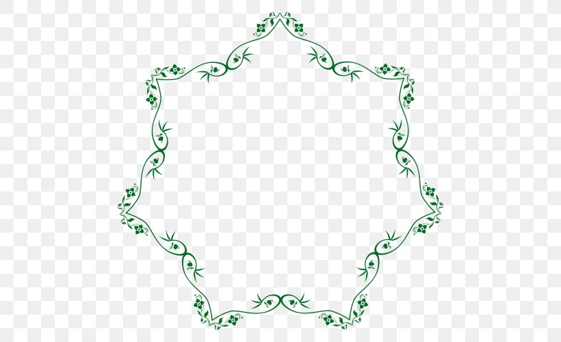 Flower Picture Frames Clip Art, PNG, 500x500px, Flower, Area, Body Jewelry, Border, Drawing Download Free