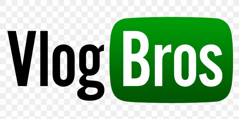 Logo Vlogbrothers YouTube Brand, PNG, 1600x800px, Logo, Area, Brand, Green, Sibling Download Free