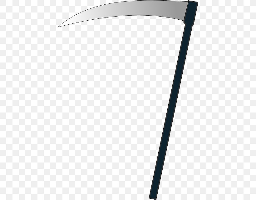 Scythe Clip Art, PNG, 451x640px, Scythe, Animation, Black And White, Cartoon, Rectangle Download Free