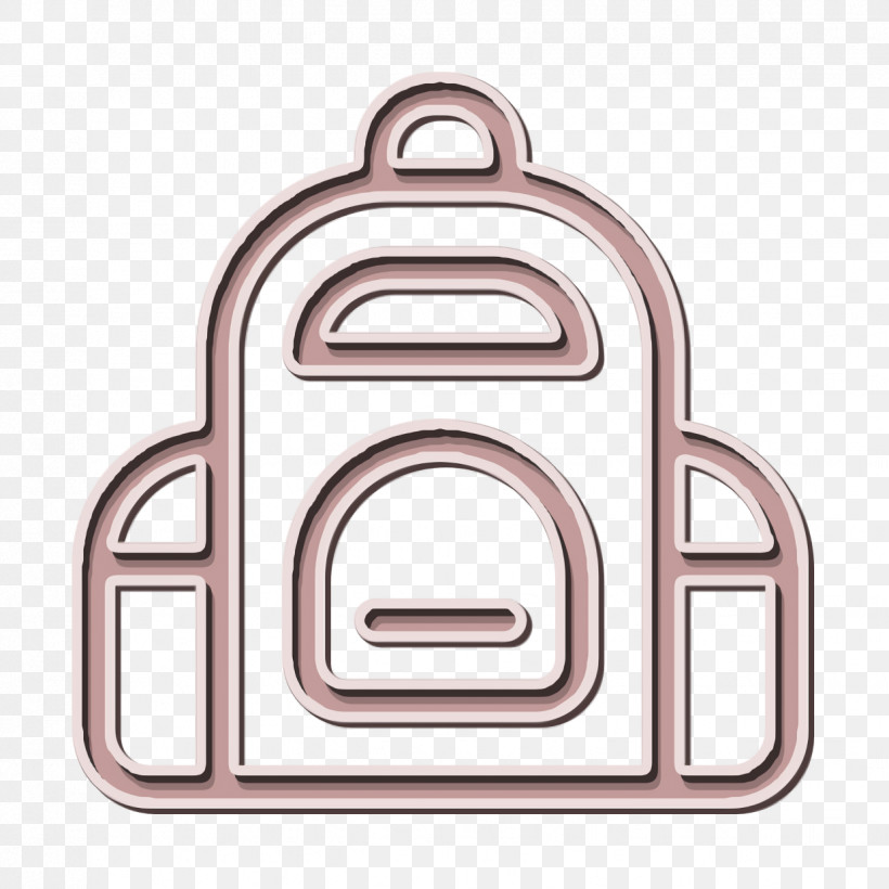 Backpack Icon Summer Camp Icon, PNG, 1236x1236px, Backpack Icon, Line, Metal, Summer Camp Icon Download Free