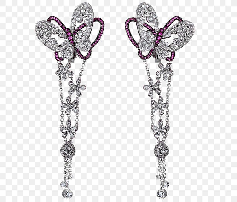Earring Papillon Dog Jewellery Gemstone, PNG, 700x700px, Earring, Body Jewellery, Body Jewelry, Butterfly, Diamond Download Free