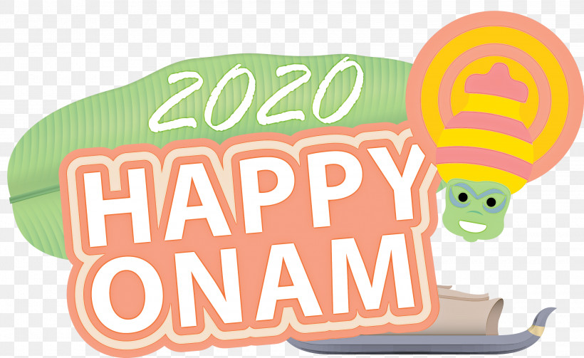 Onam Harvest Festival Happy Onam, PNG, 3000x1843px, Onam Harvest Festival, Area, Happy Onam, Line, Logo Download Free