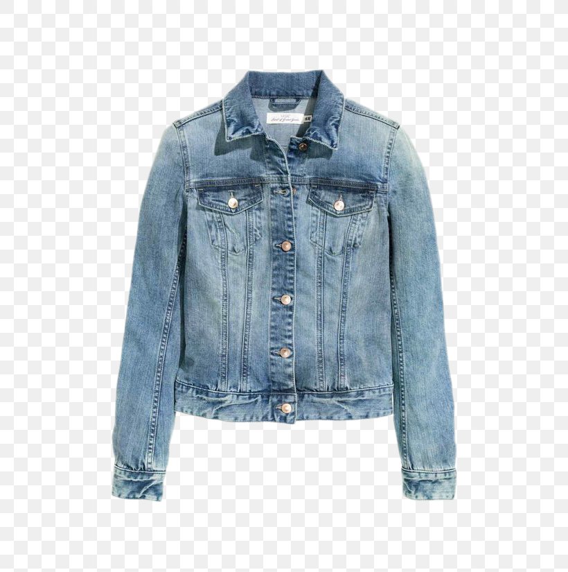 Jean Jacket Denim H&M Jeans, PNG, 550x825px, Jacket, Blue, Button ...