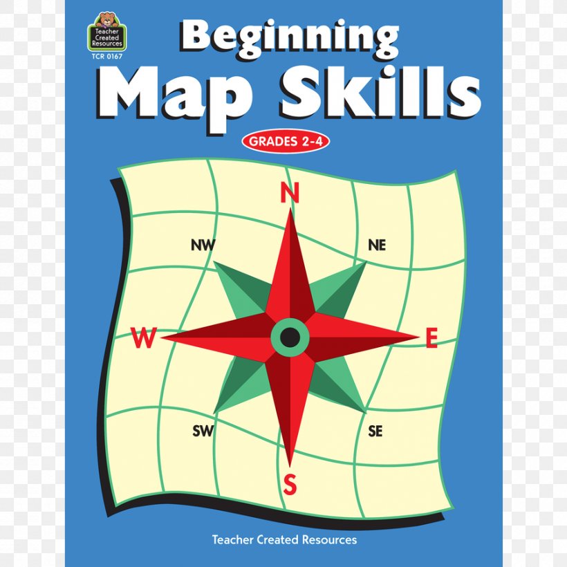 Mega-Fun Map Skills Beginning Map Skills Map Skills Grade 2 Map Skills, Grade 3 Map Skills: Grade 1, PNG, 900x900px, Map, Aluskaart, Area, Cartography, Education Download Free
