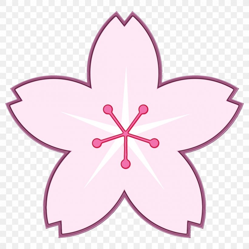 Pink Petal Clip Art Leaf Plant, PNG, 1200x1200px, Watercolor, Flower, Leaf, Magenta, Paint Download Free