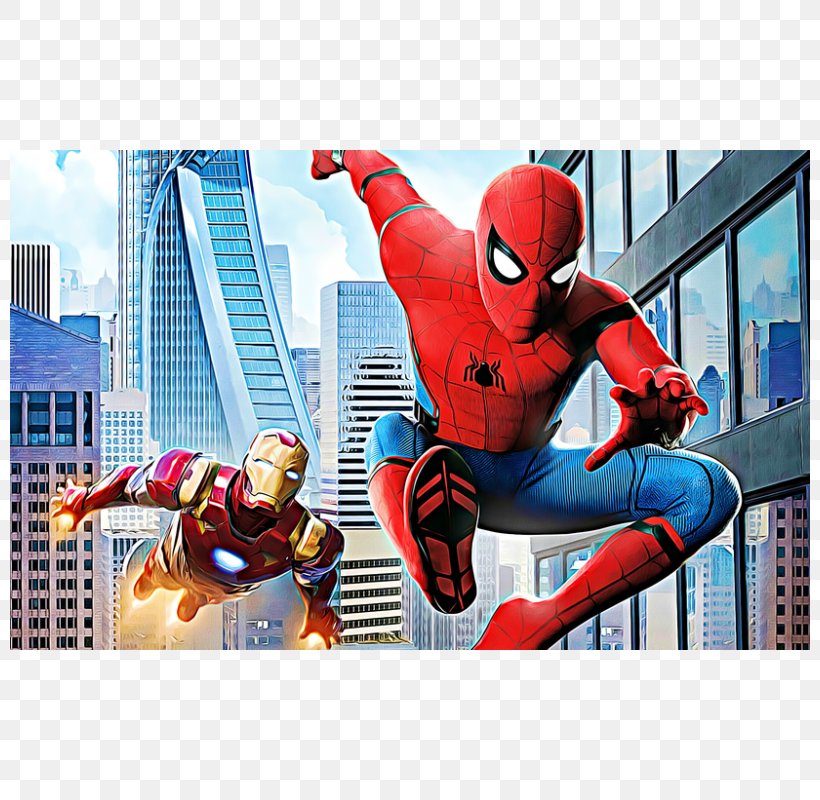 Spider-Man Iron Man Marvel Cinematic Universe Film 4K Resolution, PNG, 800x800px, 4k Resolution, Spiderman, Action Figure, Fictional Character, Film Download Free