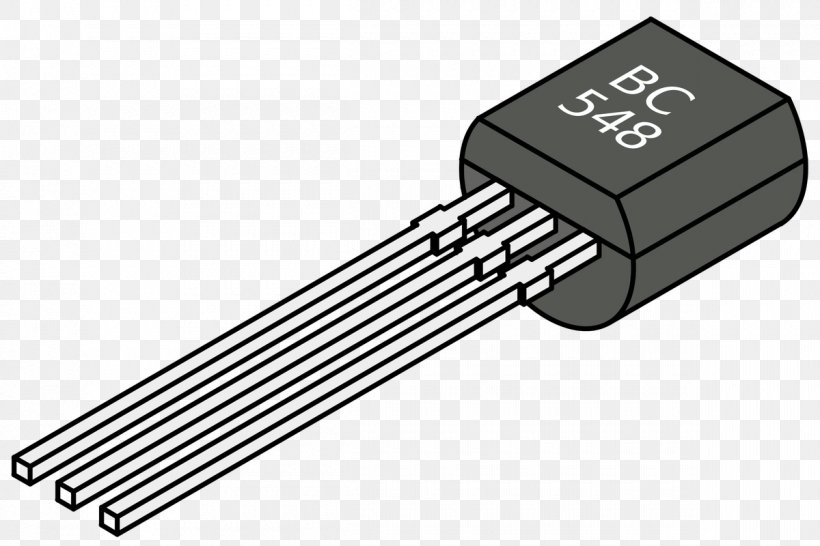 Bipolar Junction Transistor BC548 TO-92 NPN, PNG, 1200x800px, Transistor, Bipolar Junction Transistor, Circuit Component, Electrical Switches, Electronic Component Download Free