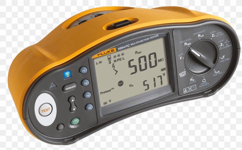 Fluke Corporation Multifunction Tester Multimeter Software Testing Installation Testing, PNG, 3000x1861px, Fluke Corporation, Computer Software, Electrical Engineering, Electrical Wires Cable, Electronic Test Equipment Download Free