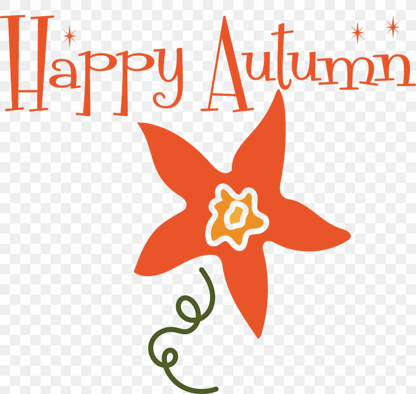 Happy Autumn Hello Autumn, PNG, 3000x2841px, Happy Autumn, Biology, Flower, Hello Autumn, Logo Download Free