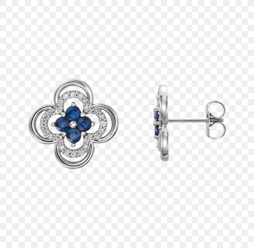 Sapphire Earring Jewellery Shirt Stud Diamond, PNG, 800x800px, Sapphire, Blue, Body Jewelry, Carat, Colored Gold Download Free