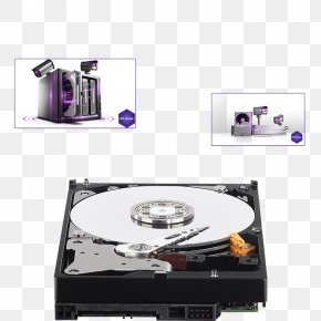 Serial ATA Hard Drives WD Purple SATA HDD Western Digital Terabyte PNG