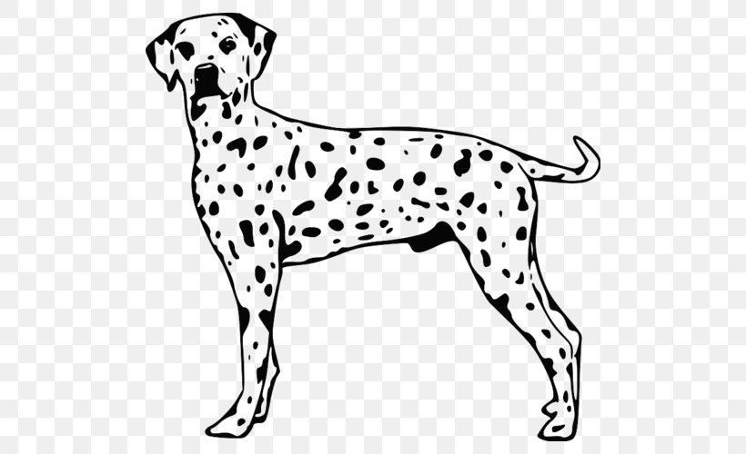 Dalmatian Dog English Cocker Spaniel Puppy Dog Breed, PNG, 500x500px, Dalmatian Dog, Animal, Animal Figure, Black And White, Breed Download Free