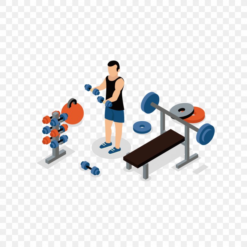 Fitness Centre, PNG, 1000x1000px, Fitness Centre, Area, Arm, Dumbbell, Games Download Free