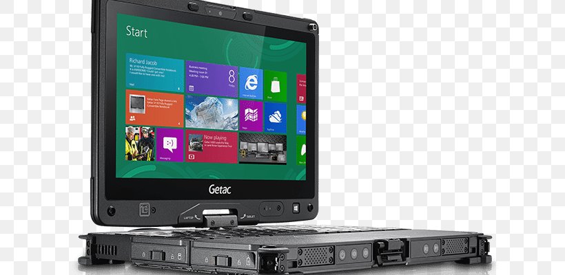 Laptop Getac Tablet Computers Computer Hardware Rugged Computer, PNG, 700x400px, 2in1 Pc, Laptop, Computer, Computer Hardware, Display Device Download Free