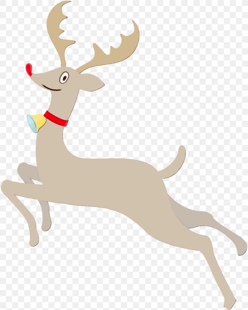 Reindeer, PNG, 816x1026px, Watercolor, Animal Figure, Antelope, Antler, Deer Download Free