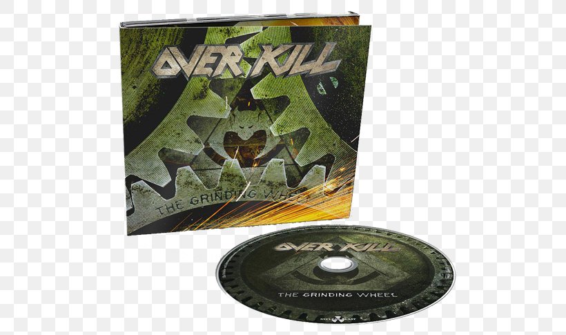 The Grinding Wheel Overkill Compact Disc Album Feel The Fire, PNG, 537x485px, Grinding Wheel, Album, Compact Disc, Digipak, Dvd Download Free