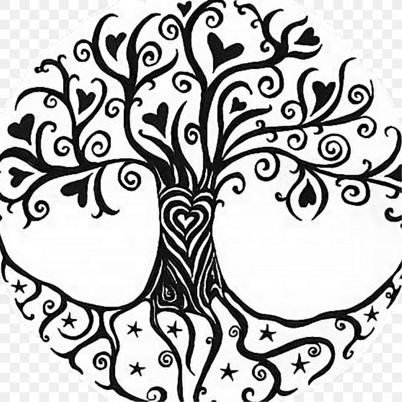 Tree Of Life Wall Decal Tattoo Symbol, PNG, 1024x1024px, Tree Of Life, Archetype, Area, Art, Artwork Download Free