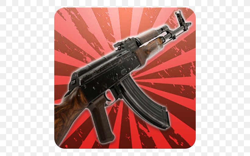 Android AK-47 Firearm, PNG, 512x512px, Android, Air Gun, Android Tv, Firearm, Google Play Download Free