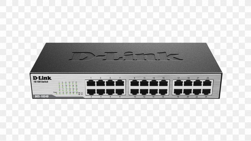 Network Switch D-Link Fast Ethernet Port, PNG, 1664x936px, 19inch Rack, Network Switch, Computer, Computer Network, Computer Networking Download Free