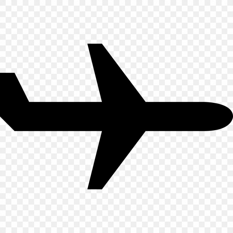 Airplane Black Plane Free Flight, PNG, 1024x1024px, Airplane, Air Travel, Aircraft, Airplane Mode, Black And White Download Free