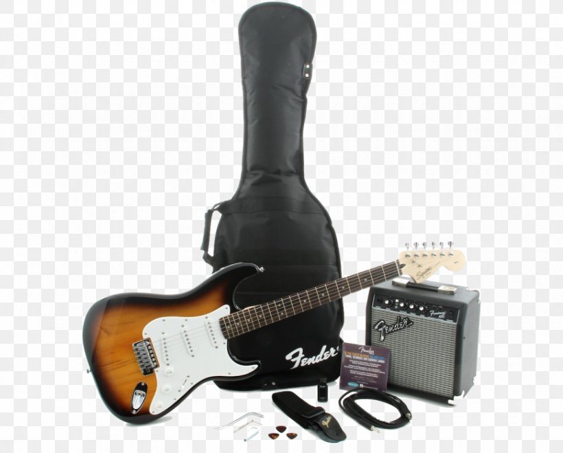 Electric Guitar Bass Guitar Acoustic Guitar Squier Fender Stratocaster, PNG, 870x700px, Electric Guitar, Acoustic Electric Guitar, Acoustic Guitar, Acousticelectric Guitar, Bass Guitar Download Free