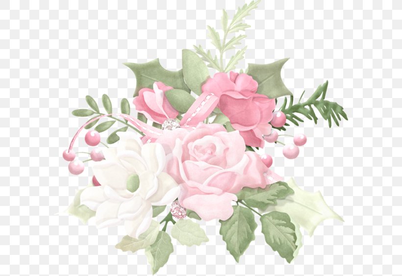 Cabbage Rose Flower Bouquet Christmas Day Garden Roses, PNG, 600x563px, Cabbage Rose, Artificial Flower, Christmas Day, Cut Flowers, Father Download Free