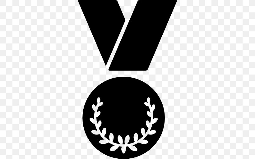 Medal, PNG, 512x512px, Medal, Aliat Universidades, Black, Black And White, Brand Download Free