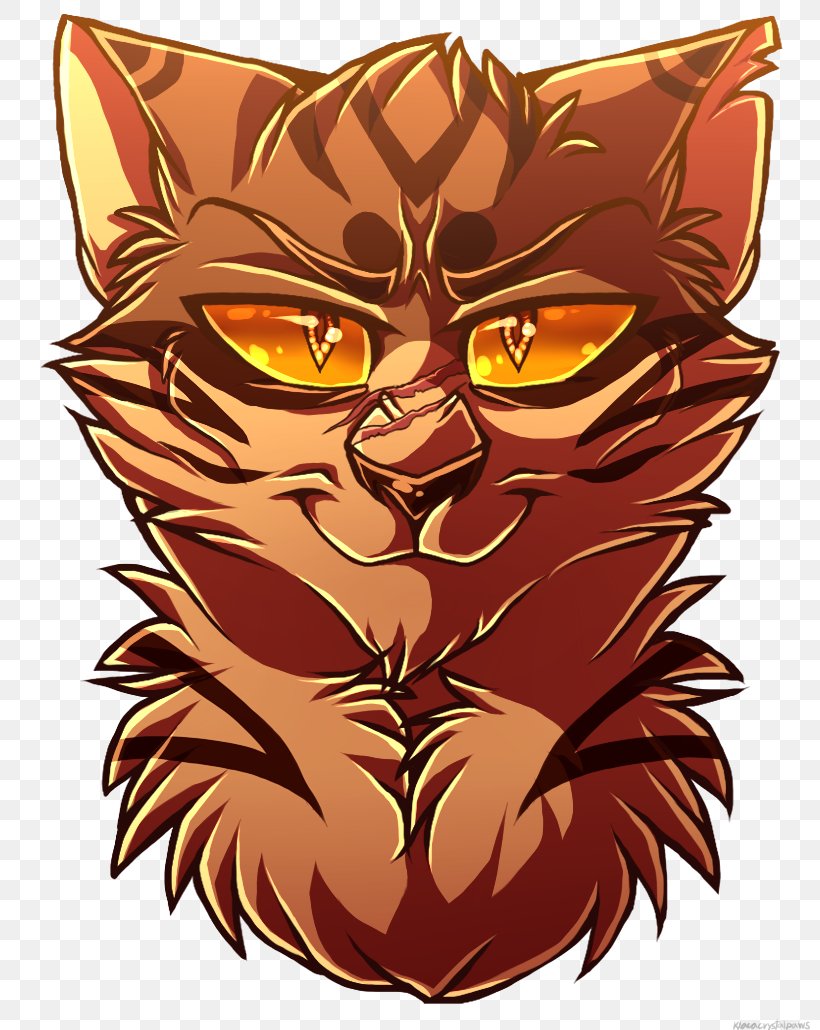 Tigerstar Cat Warriors Drawing, PNG, 800x1030px, Tiger, Art, Big Cats, Brambleclaw, Carnivoran Download Free