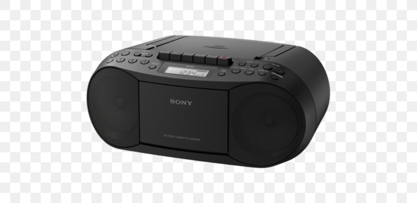 Boombox Compact Cassette Sony Corporation Sony CFDS70B Compact Disc, PNG, 676x400px, Boombox, Cassette Deck, Cd Player, Compact Cassette, Compact Disc Download Free