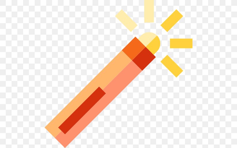 Icon, PNG, 512x512px, Scalable Vector Graphics, Flashlight, Orange, Point, Torch Download Free