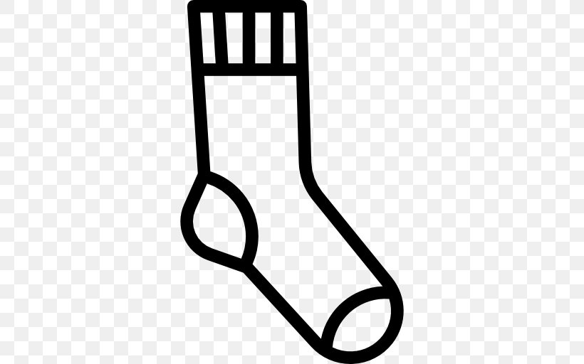 Sock Clothing Fashion Clip Art, PNG, 512x512px, Sock, Black And White, Children S Clothing, Christmas Stockings, Clothing Download Free
