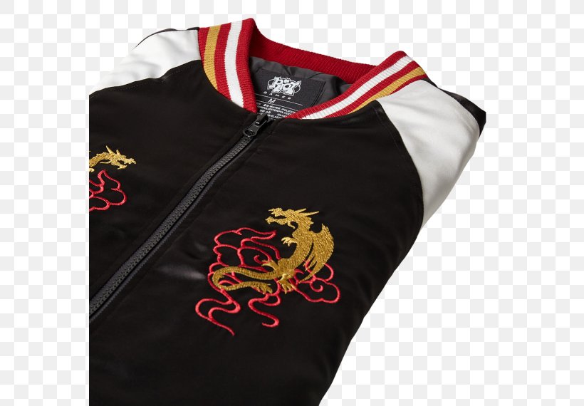 T-shirt Hoodie Souvenir Jacket Outerwear, PNG, 570x570px, Tshirt, Brand, Clothing, Dragon, Fist Download Free
