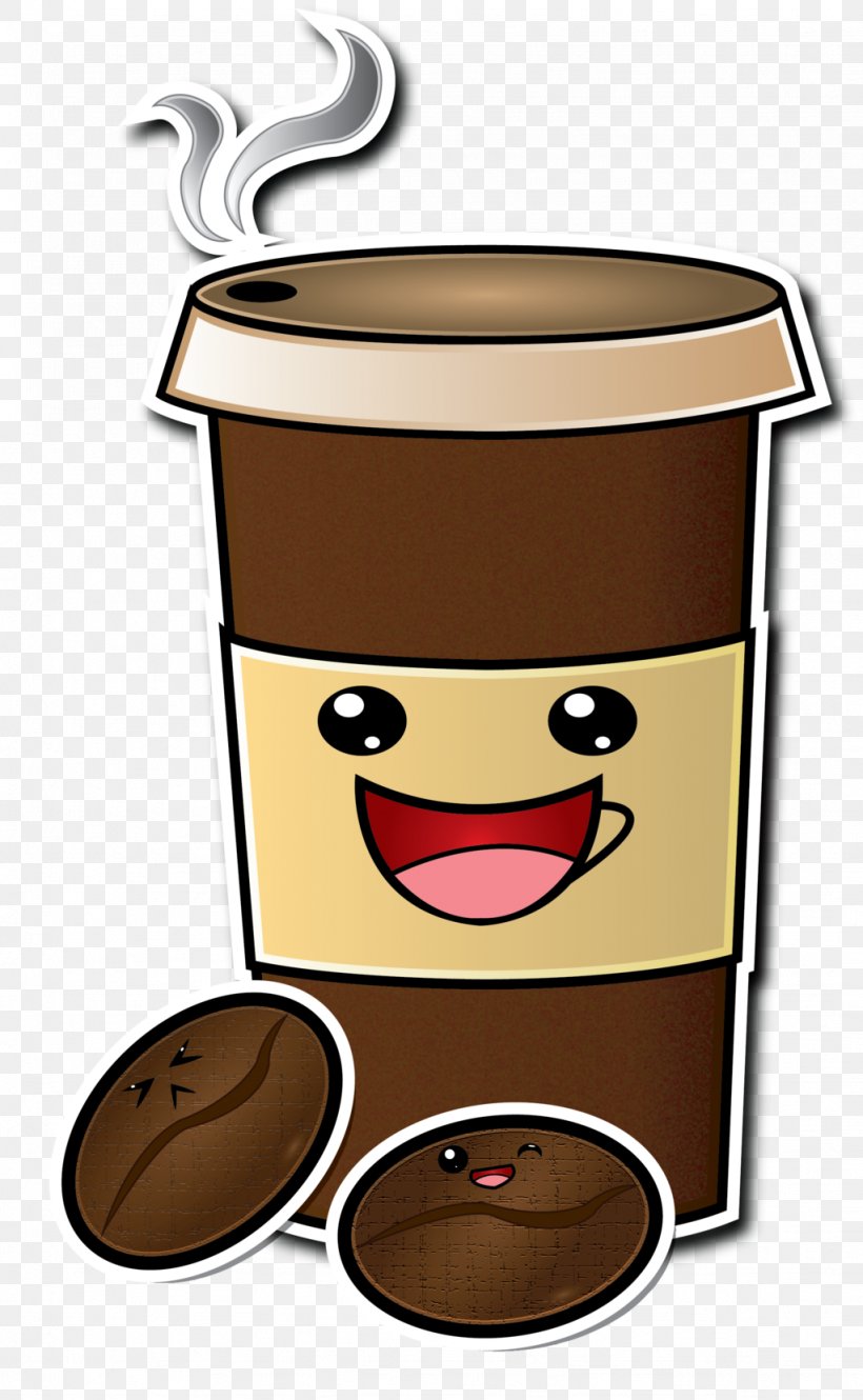 Coffee Cup Milkshake Cafe Starbucks, PNG, 1024x1661px, Coffee, Bean, Brewed Coffee, Cafe, Cartoon Download Free