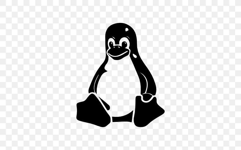Linux, PNG, 512x512px, Linux, Beak, Bird, Black And White, Cdr Download Free