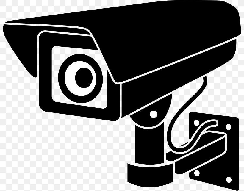 Closed-circuit Television Wireless Security Camera Surveillance IP Camera Clip Art, PNG, 800x642px, Closedcircuit Television, Black And White, Brand, Camera, Crime Download Free