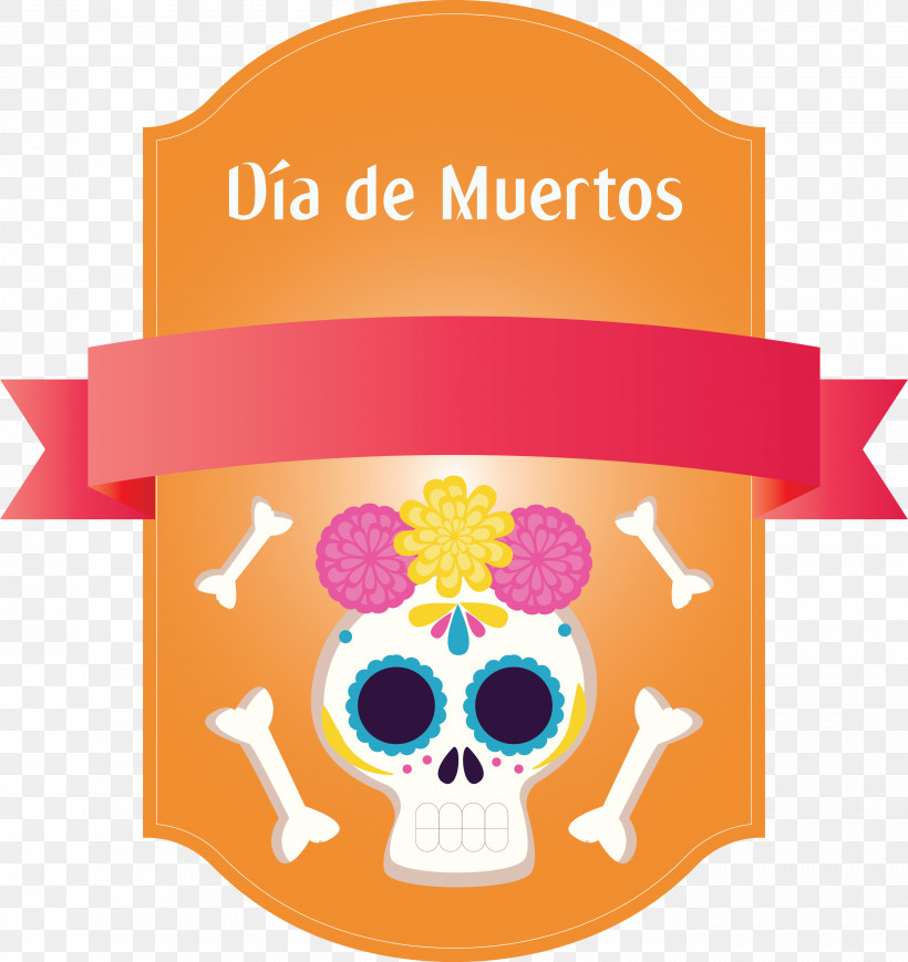 Day Of The Dead Día De Muertos Mexico, PNG, 2829x3000px, Day Of The Dead, D%c3%ada De Muertos, Drawing, Logo, Mexico Download Free