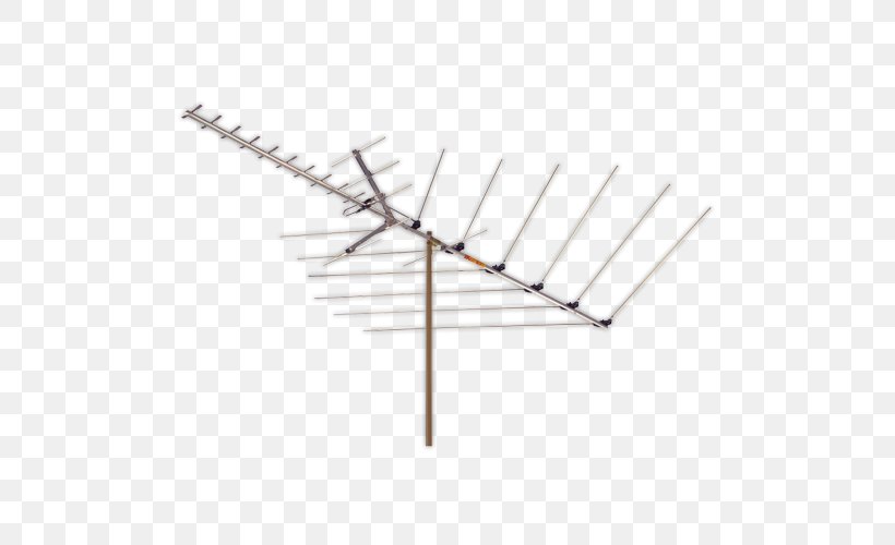 Television Antenna Aerials Ultra High Frequency Yagi–Uda Antenna Very High Frequency, PNG, 500x500px, Television Antenna, Aerials, Analog Television, Antenna Rotator, Cable Television Download Free