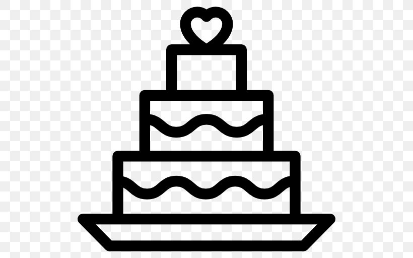 Wedding Cake Fruitcake Birthday Cake Rainbow Cookie Clip Art, PNG, 512x512px, Wedding Cake, Birthday Cake, Black And White, Cake, Food Download Free