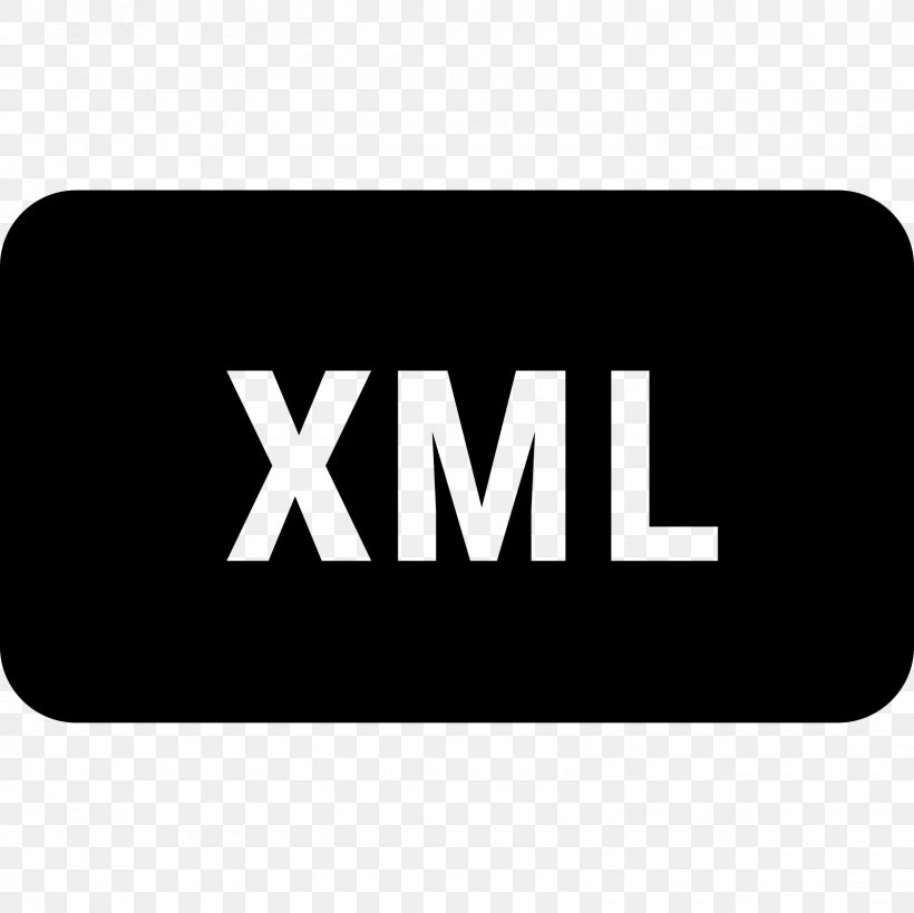 XML Web Development Markup Language, PNG, 1600x1600px, Xml, Black, Brand, Gratis, Html Download Free