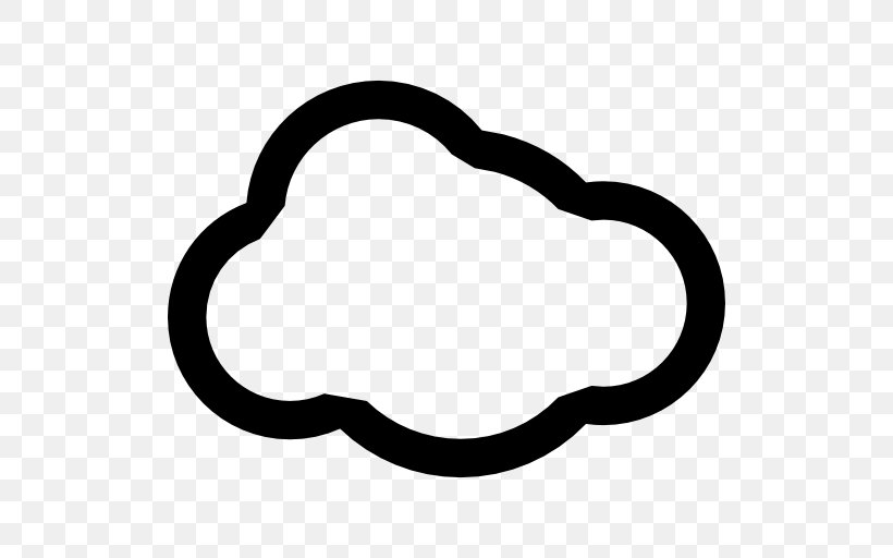 Cloud Computing Lightning Clip Art, PNG, 512x512px, Cloud, Area, Black, Black And White, Cloud Computing Download Free