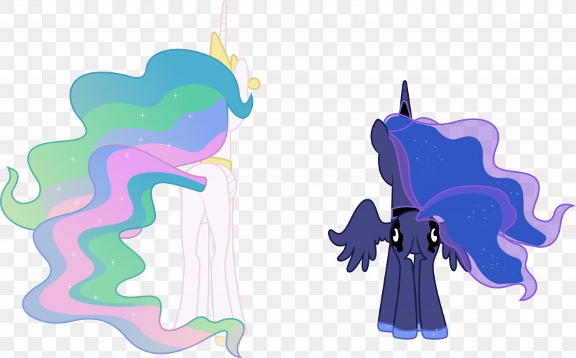 Princess Luna Princess Celestia Twilight Sparkle Pony Clip Art, PNG, 6910x4300px, Princess Luna, Art, Deviantart, Fictional Character, Luna Eclipsed Download Free