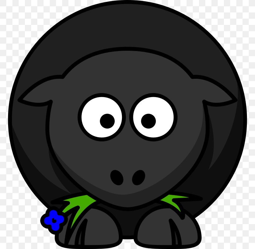 Black Sheep Clip Art, PNG, 800x800px, Sheep, Black, Black And White, Black Sheep, Blue Download Free