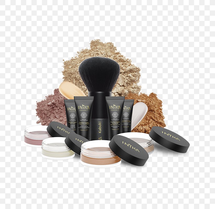Cruelty-free Cosmetics Foundation Inika Face In A Box Starter Kit, PNG, 800x800px, Cosmetics, Brush, Complexion, Cream, Crueltyfree Cosmetics Download Free