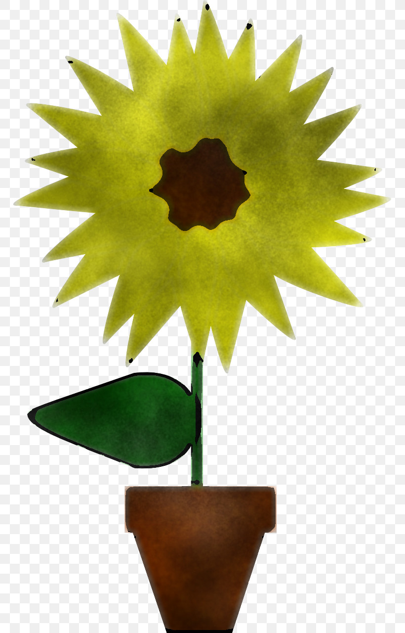 Sunflower, PNG, 765x1280px, Sunflower, Cut Flowers, Daisy Family, Flower, Flowerpot Download Free