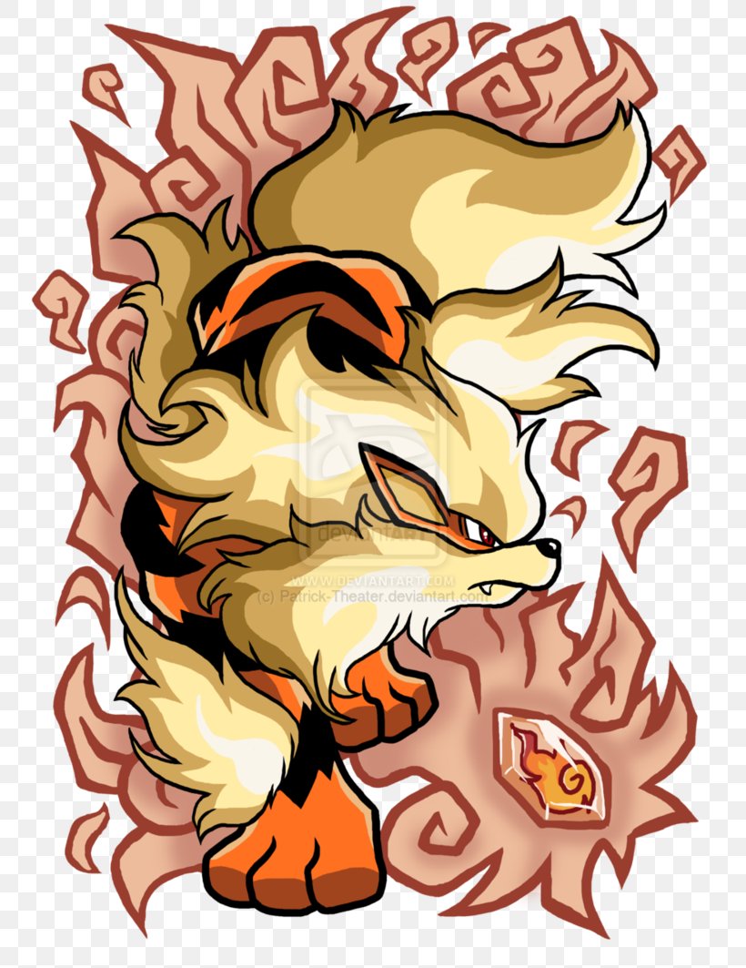 Arcanine Drawing Growlithe, PNG, 752x1063px, Arcanine, Art, Carnivoran, Cartoon, Character Download Free
