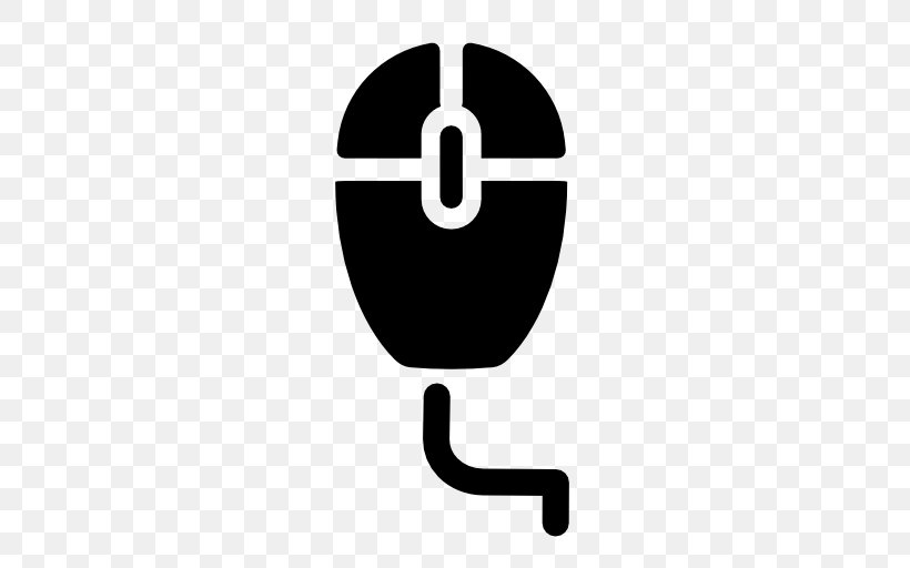 Computer Mouse Pointer Cursor, PNG, 512x512px, Computer Mouse, Black And White, Brand, Button, Computer Download Free