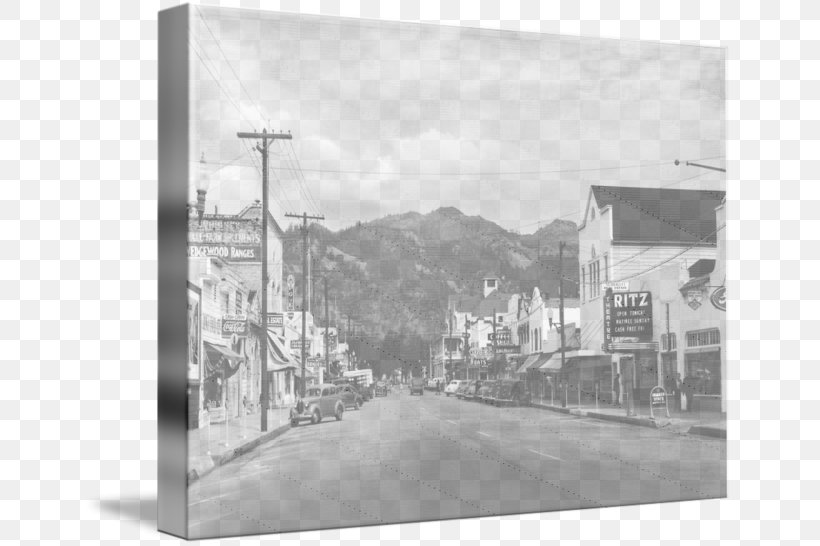 Picture Frames Gallery Wrap Lincoln Avenue Canvas Sketch, PNG, 650x546px, Picture Frames, Art, Artwork, Black And White, California Download Free