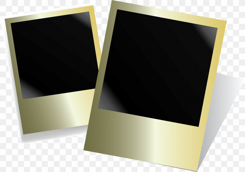 Polaroid Frame, PNG, 3000x2111px, Polaroid Frame, Picture Frame, Yellow Download Free