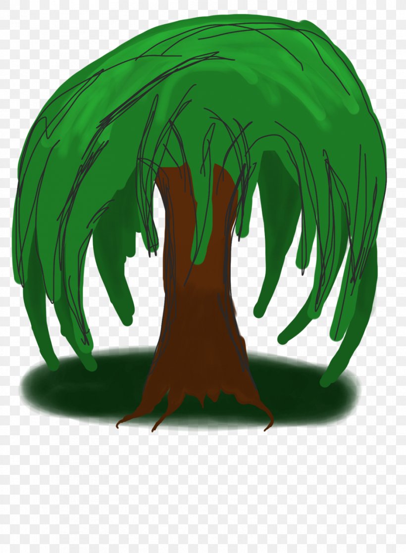 Tree Cartoon Weeping Willow Drawing, PNG, 938x1280px, Tree, Art, Cartoon, Color, Drawing Download Free