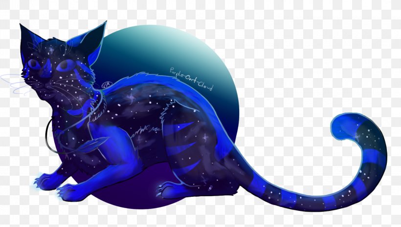 Cat Oort Cloud Drawing Blue Tail, PNG, 1440x818px, Cat, Art, Black Cat, Blue, Carnivoran Download Free